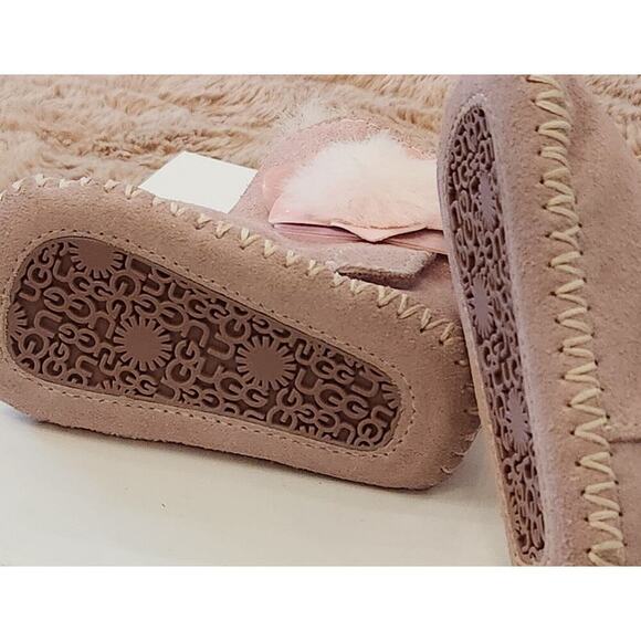 Ugg Kid’s Mini Bailey II Cactus Flower Seashell Pink Boots Size 0-1 - Picture 7 of 9
